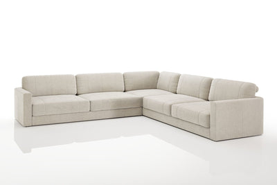 Vincent [P] Kleine Stoff Eckcouch L-Form