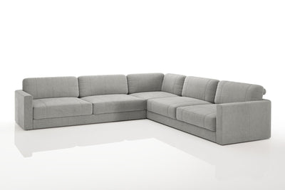 Vincent [P] Kleine Stoff Eckcouch L-Form