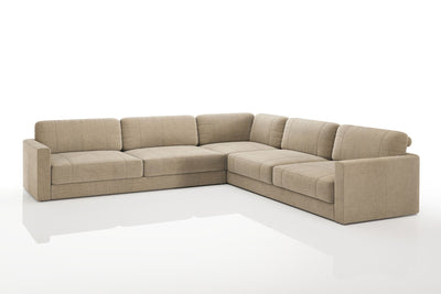 Vincent [P] Kleine Stoff Eckcouch L-Form