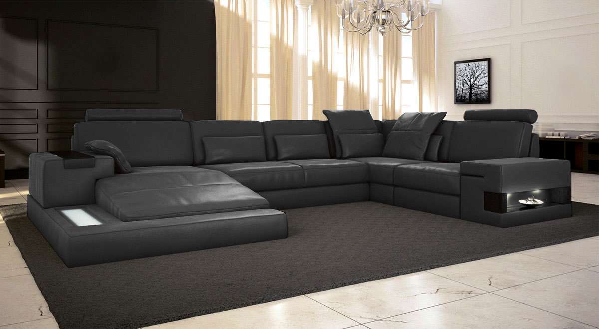 SOFA COUCH Sofort lieferbar I Ledersofas Sofort Ledercouch ABVERKAUF Sofas SALE Wohnmeile.de